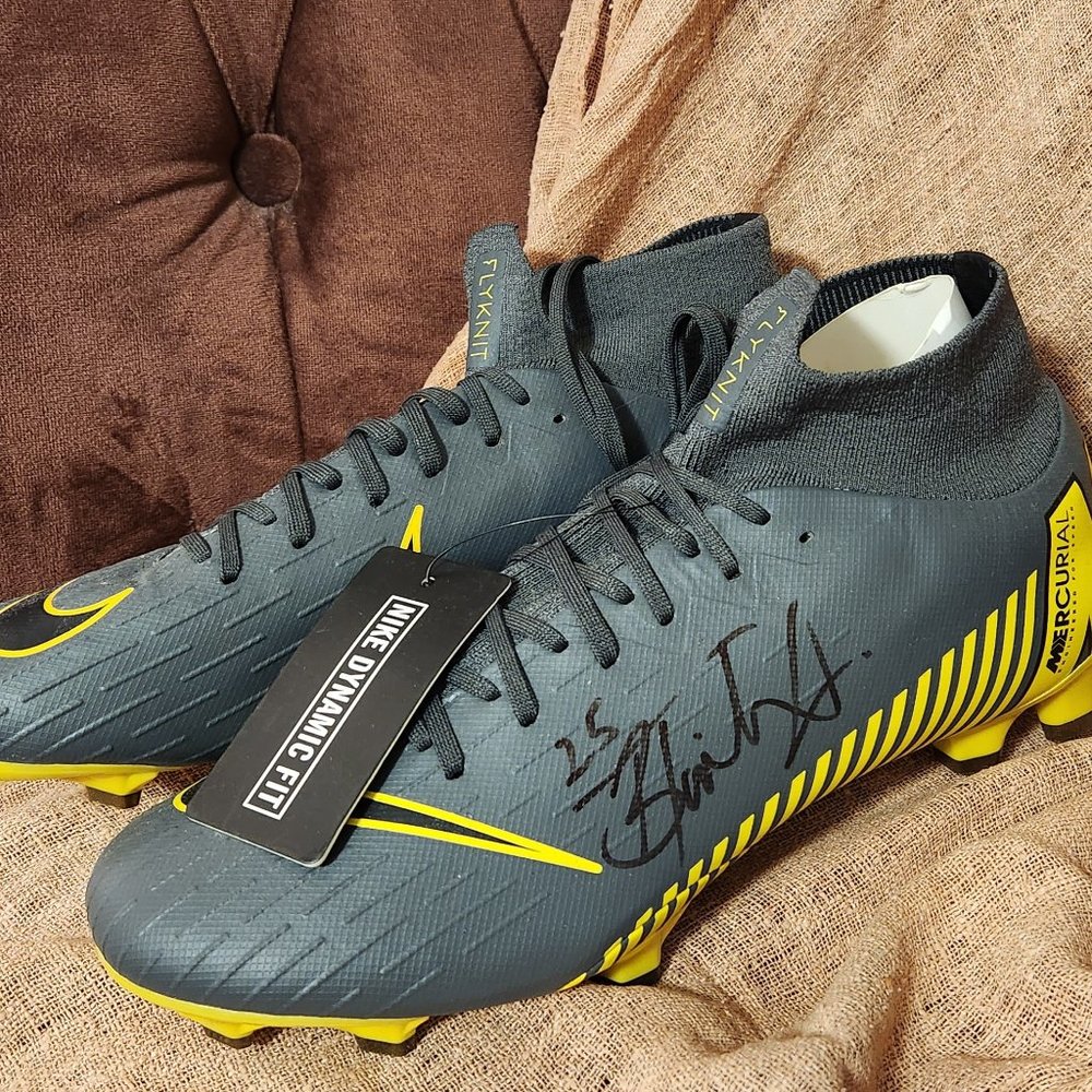 Portland Timbers Nike Signed Cleats BILL TUILOMA